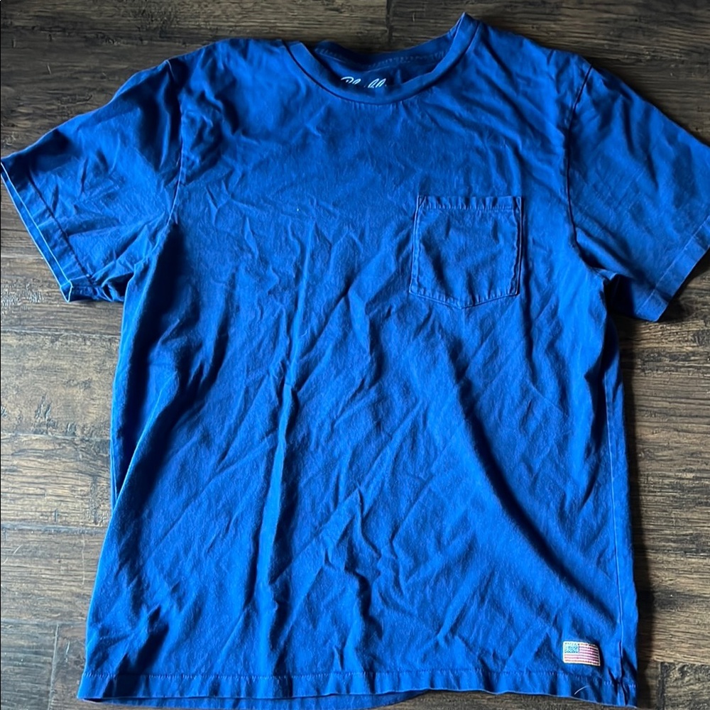 Chubbies Blue Short Sleeve Tee Classic Crew Neck